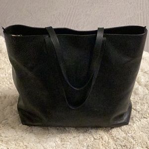 Madewell zip top transport tote